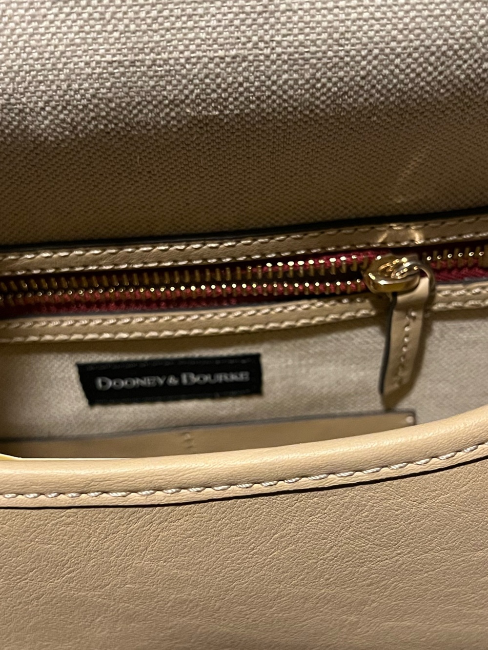 Dooney & Bourke Fuchsia Crossbody Bag NWT - Picture 7 of 9